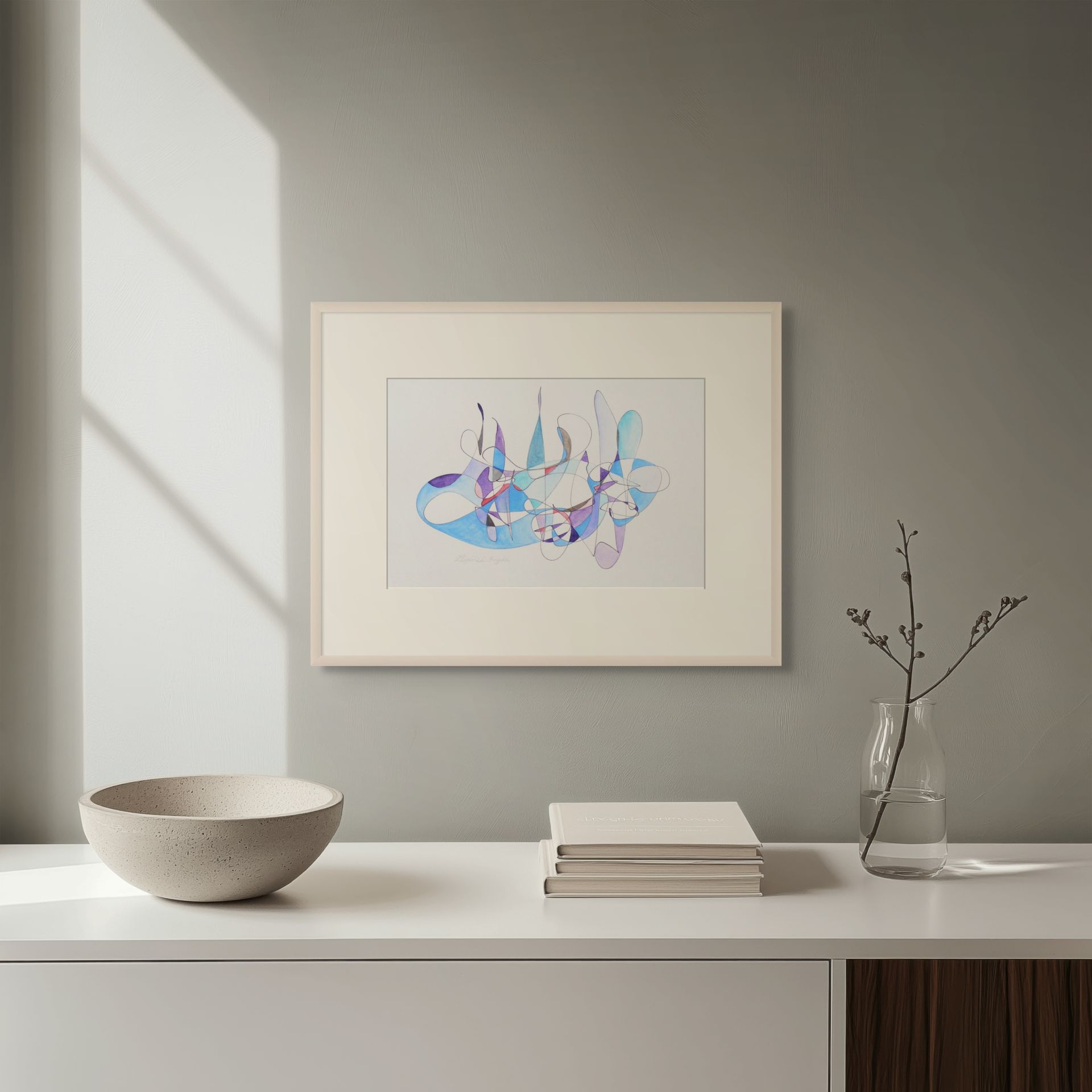 Seeing Vivaldi's Four Seasons-Winter; Allegro non Molto (Print)